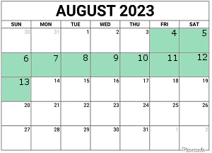 2023 83rd annual Sturgis Rally Dates Calendar