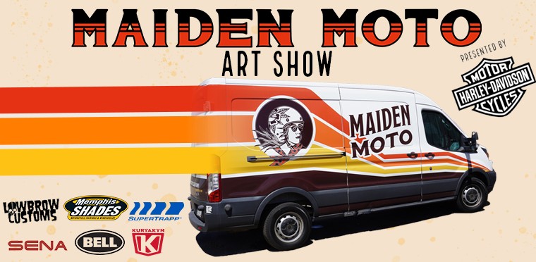 Maiden Moto Art Show at the BuffaloChip