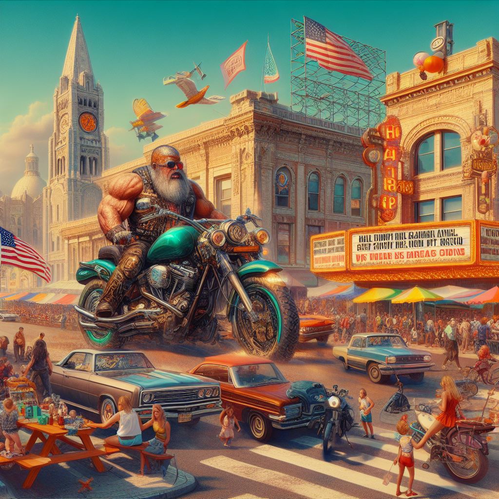 As Predicted By A Real Biker - A Dystopian Future Of The Sturgis Rally