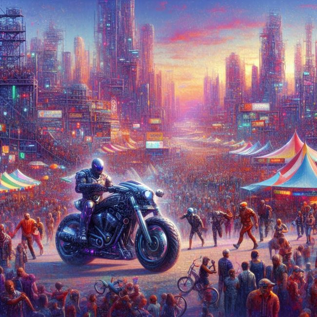 As Predicted By A Real Biker A Dystopian Future Of The Sturgis Rally