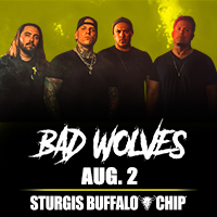 Bad Wolves at the BuffaloChip 2024