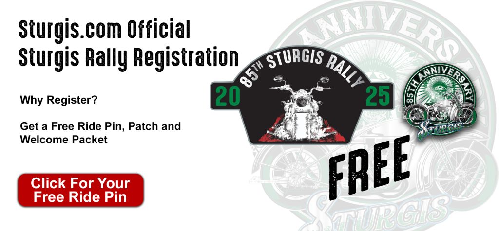 85th, Sturgis Rally Registration Graphic