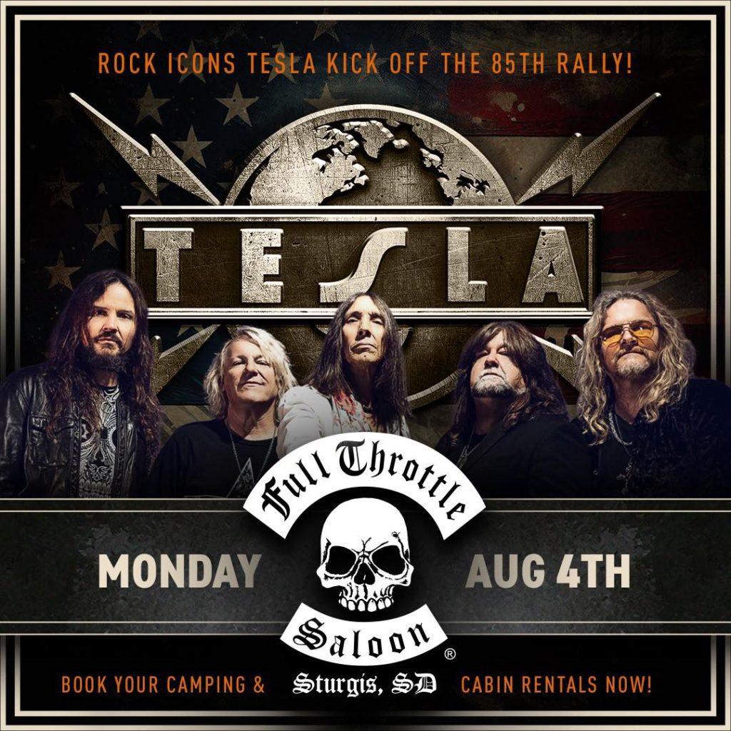 Tesla Monday, Aug. 4, 2025 10pm Sturgis Motorcycle Rally SD