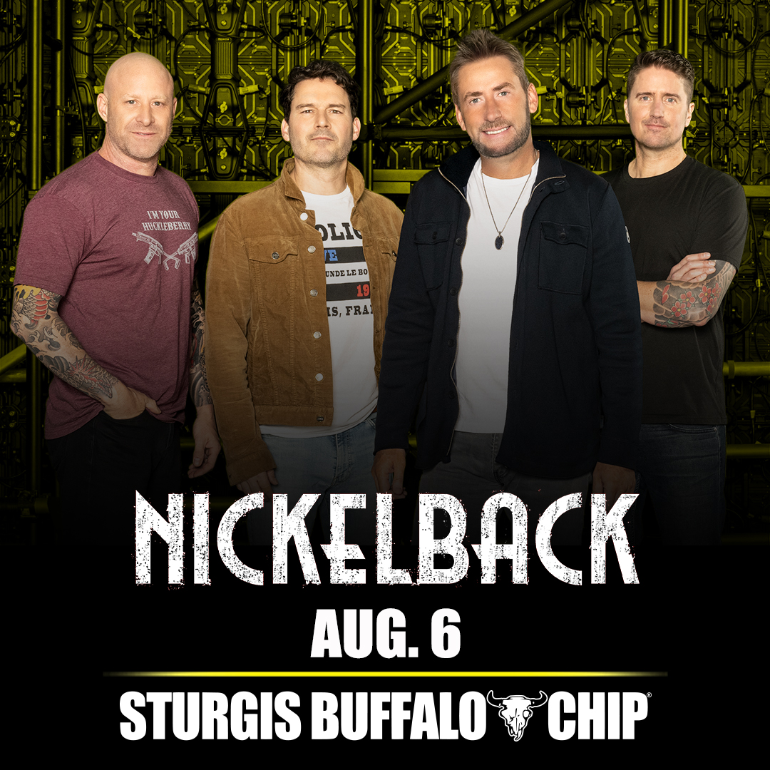 Nickleback at the BuffaloChip 8-6-25