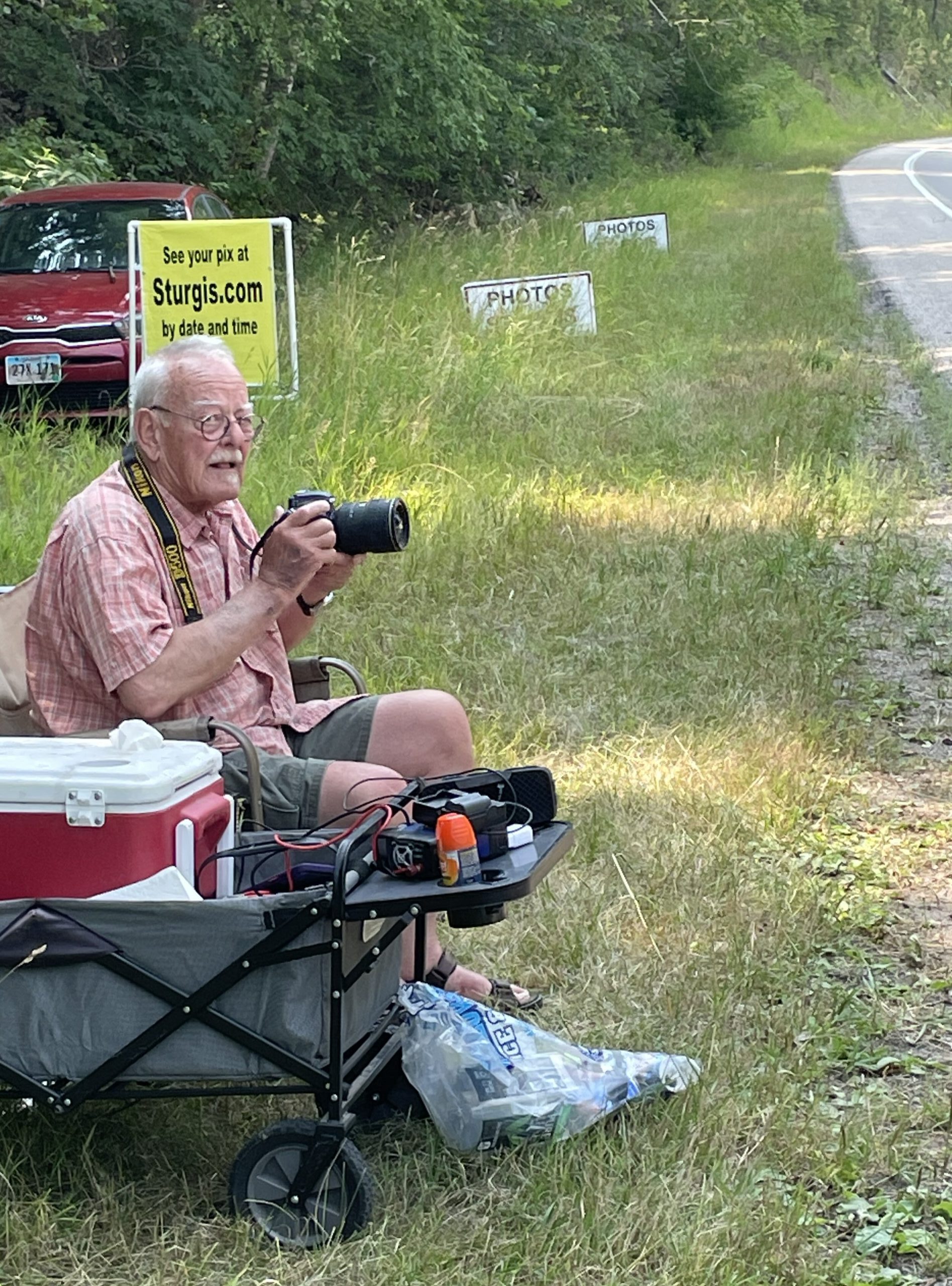 Bob Newland in Spearfish Canyon